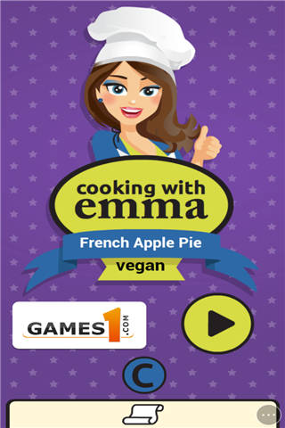 艾玛制作法国苹果派